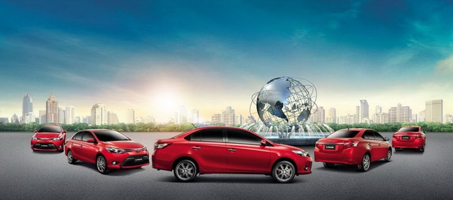 Toyota Vios 2014 Số tự động Chính thức ra mắt tại Thái Lan